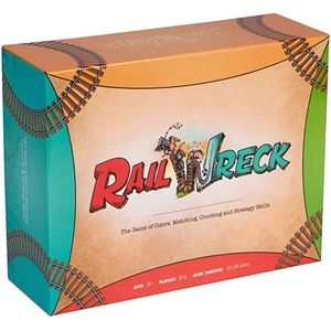 Kids Rail-Wreck Educational Board Game